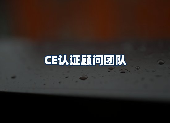 CE认证顾问团队